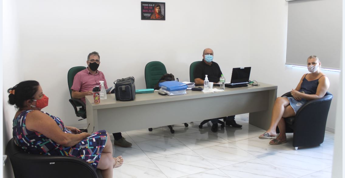 Reunião sobre o retorno as aulas no município de Guabiruba (03/02/2021)