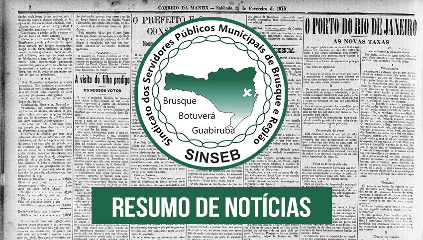 Resumo de notícias 01/04/2021