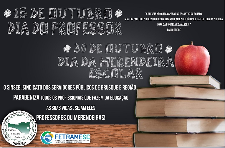 Dia 15 de Outubro - Dia do Professor