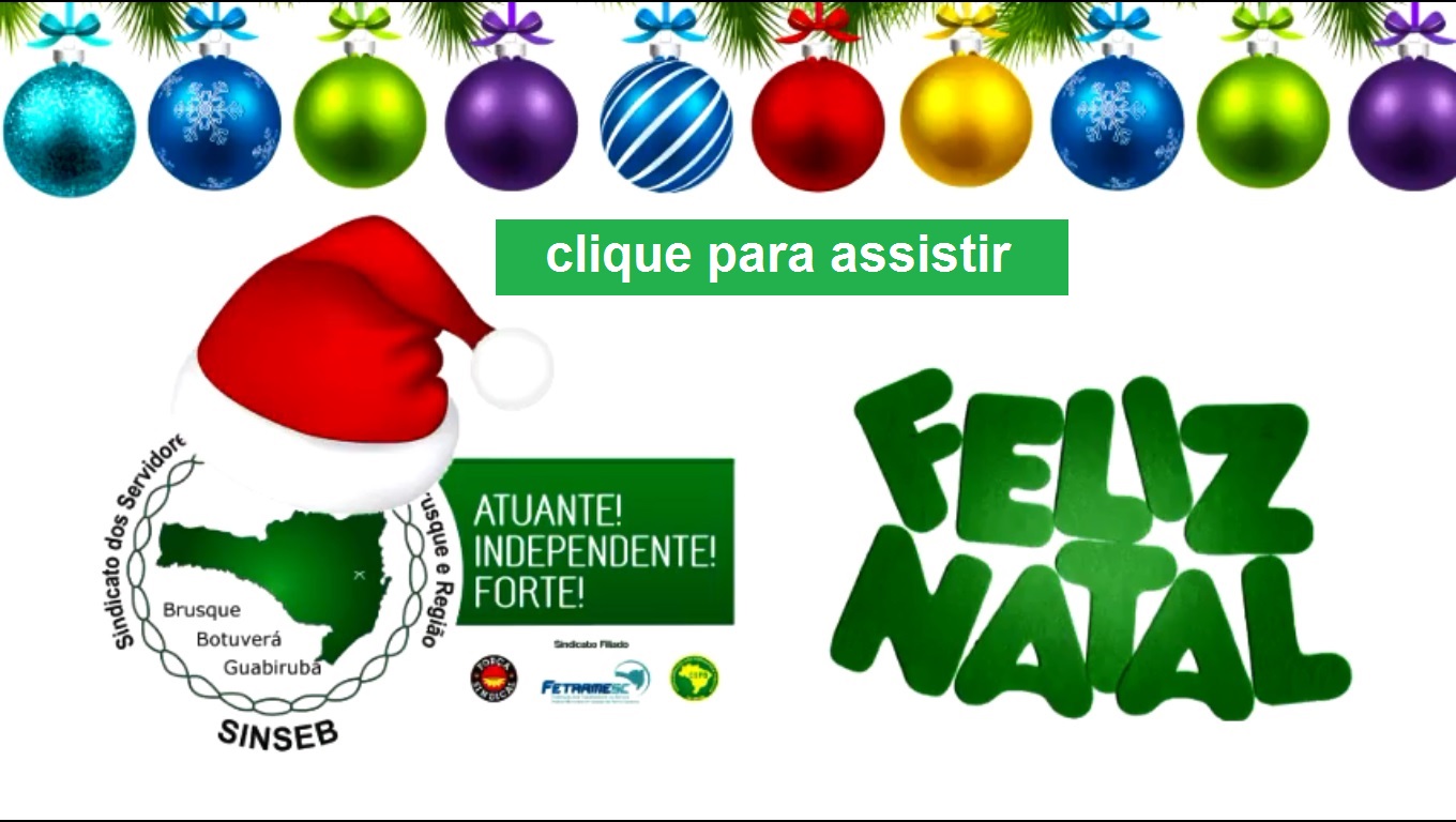 Feliz Natal e Boas Festas!