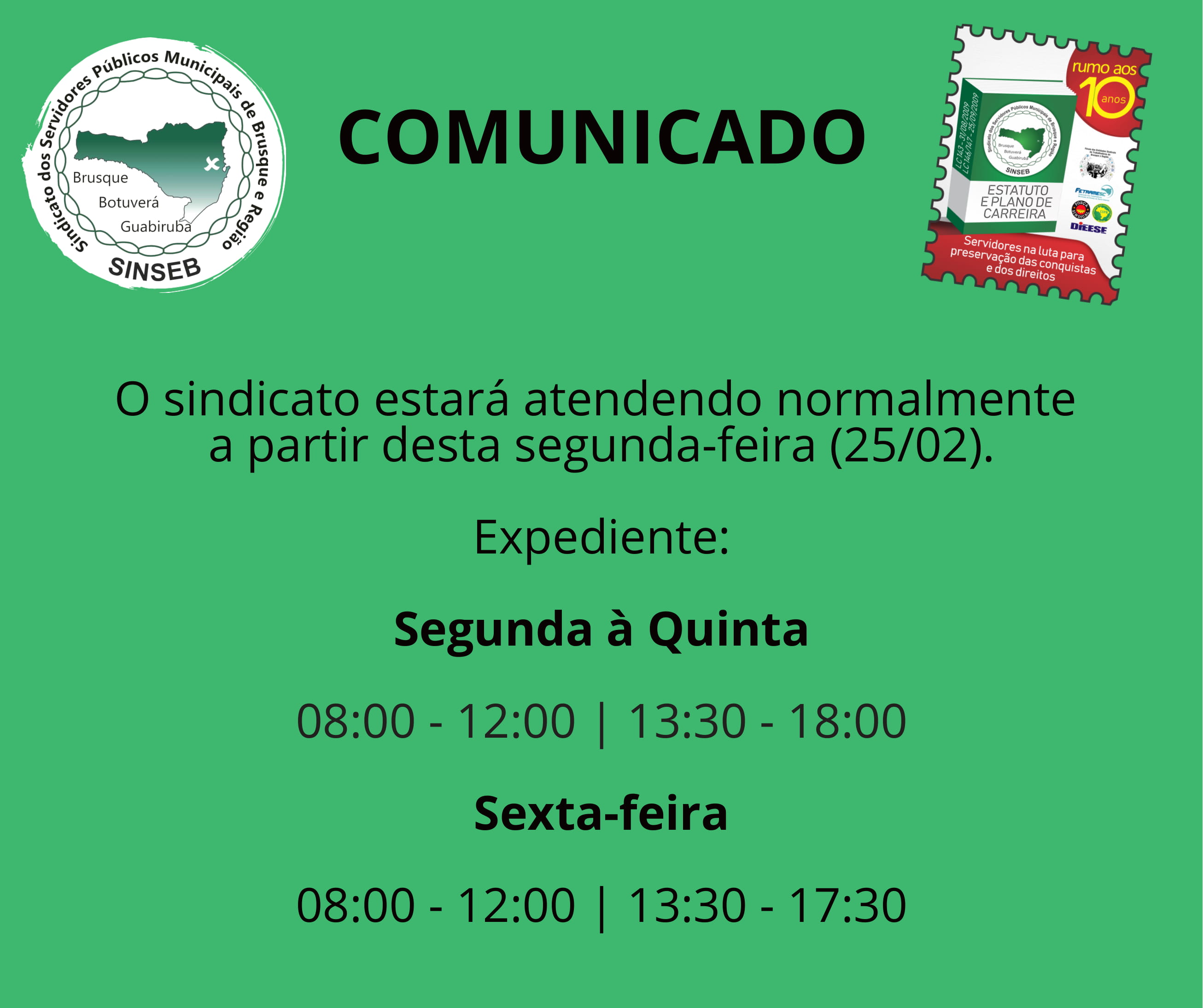 Comunicado de Expediente