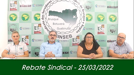 Rebate Sindical - 25/03/2022 