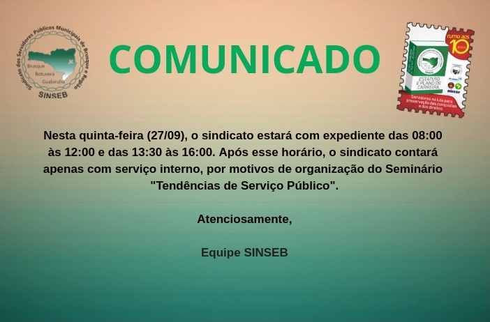 Comunicado de Expediente